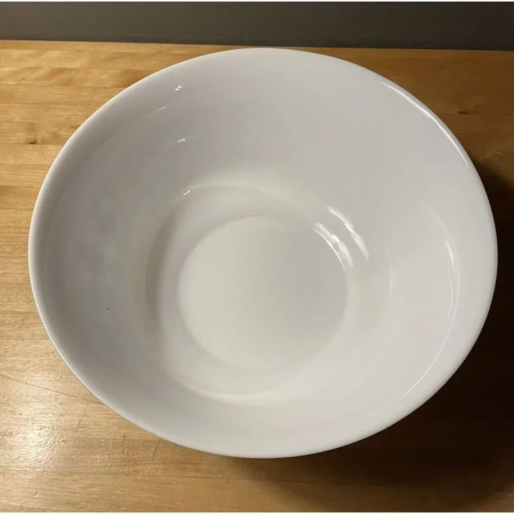 Vintage Arcopal France Santiago Patchwork Glass Serving Bowl 9 1/4" Retro 80's. - Picture 5 of 8